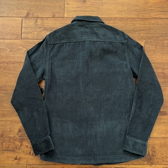 NWT Adam Levine Mens over shirt in green 
with double pockets Size S - Picture 3 of 9